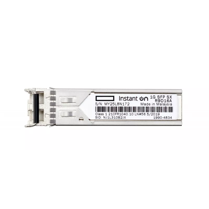 HPE Networking Instant on 1G SFP LC SX Transceiver ühendustele kuni 500 meetrini (R9D16A)