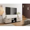 TV-kapp cama meble SOHO 140x43x37 cm — kašmiirpealne, must raam