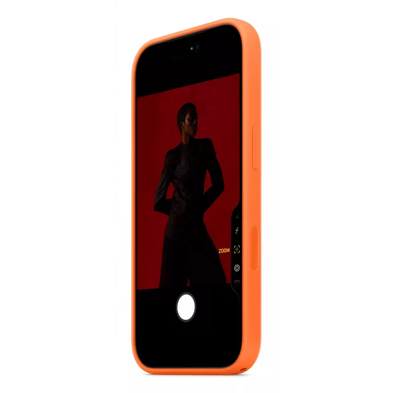 Silikoonümbrise Apple iPhone 17 Pro MagSafe oranž kate
