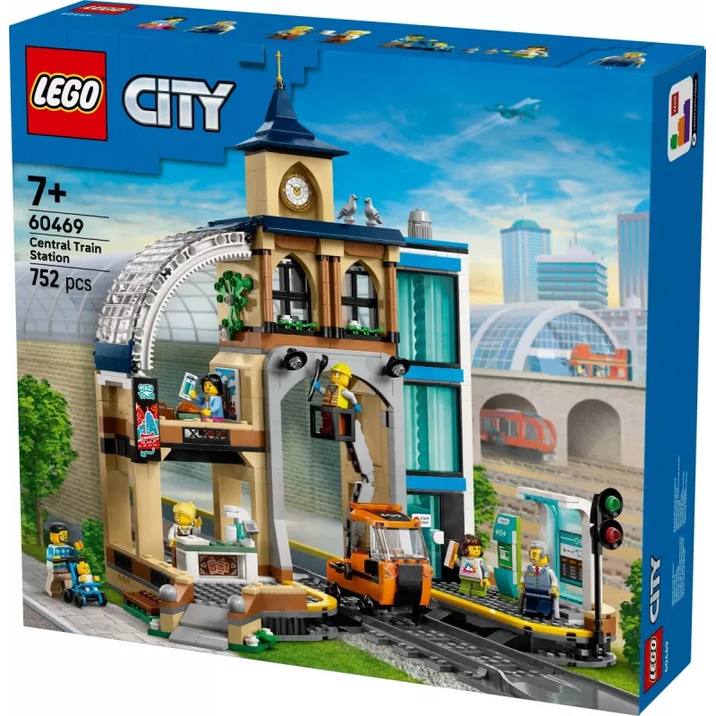 LEGO CITY 60469 Keskraudteejaam