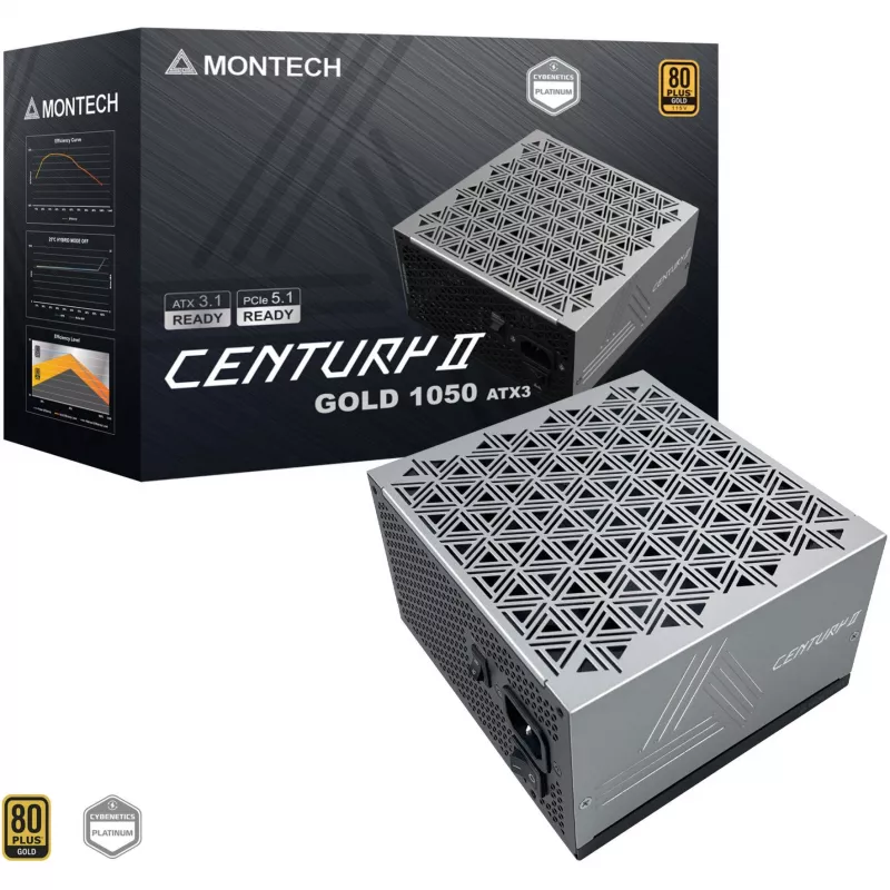 Toiteplokk|MONTECH|CENTURY II|ATX|1050 W|CENTURYII1050