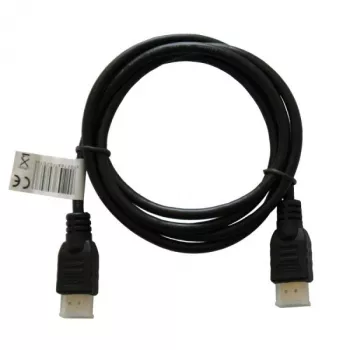 HDMI kaabel SAVIO 3 m must — versioon 1.4, 4096x2160, ARC, Ethernet, kullatud kontaktid