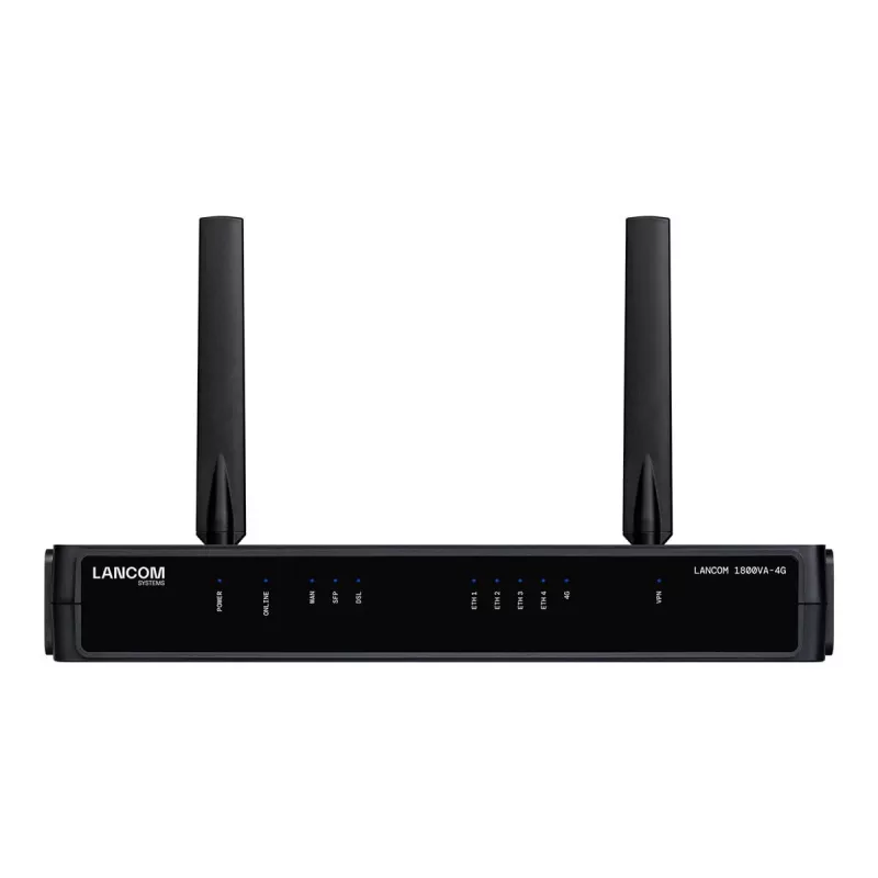 Lancom 1800VA-4G - Ruuter - DSL-modem 4-pordiline lüliti