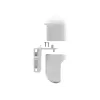 Paigalduskomplekt UBIQUITI UVC-G3-FLEX (UVC-G3-FLEX-PWM-WT-3) — valge polükarbonaat ja kumm, 0,065 kg