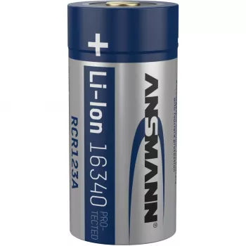Ansmann 16340 Li-ion laetav aku 850 mAh 3,6 V Micro USB sisend 1300-0015
