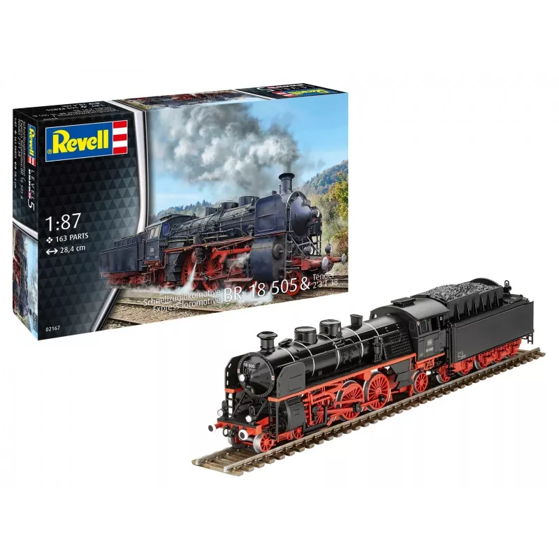 REVELL Mudelrongi Ekspressvedur BR18 Mõõtkavas 1:87
