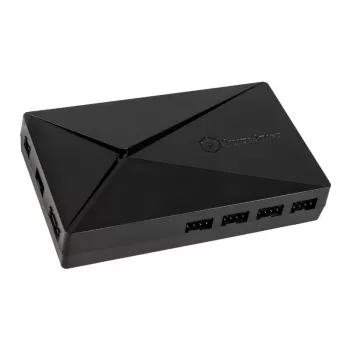 SilverStone SST-LSB02-E - ARGB LED-jaotur, kontroller - must