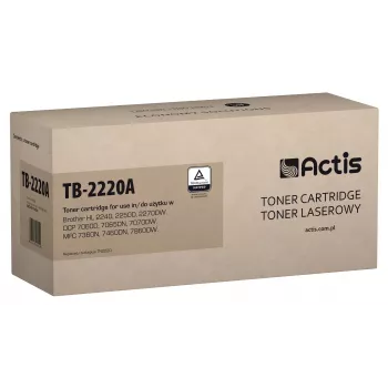 Actis TB-2220A tooner (asendab Brother TN2220; Standard; 2600 lehekülge; must)