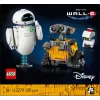 LEGO ehituskomplekt Disney Pixar WALL·E ja EVE 43279 — 811 tükki, 130 mm kõrgus, alates 18. eluaastast