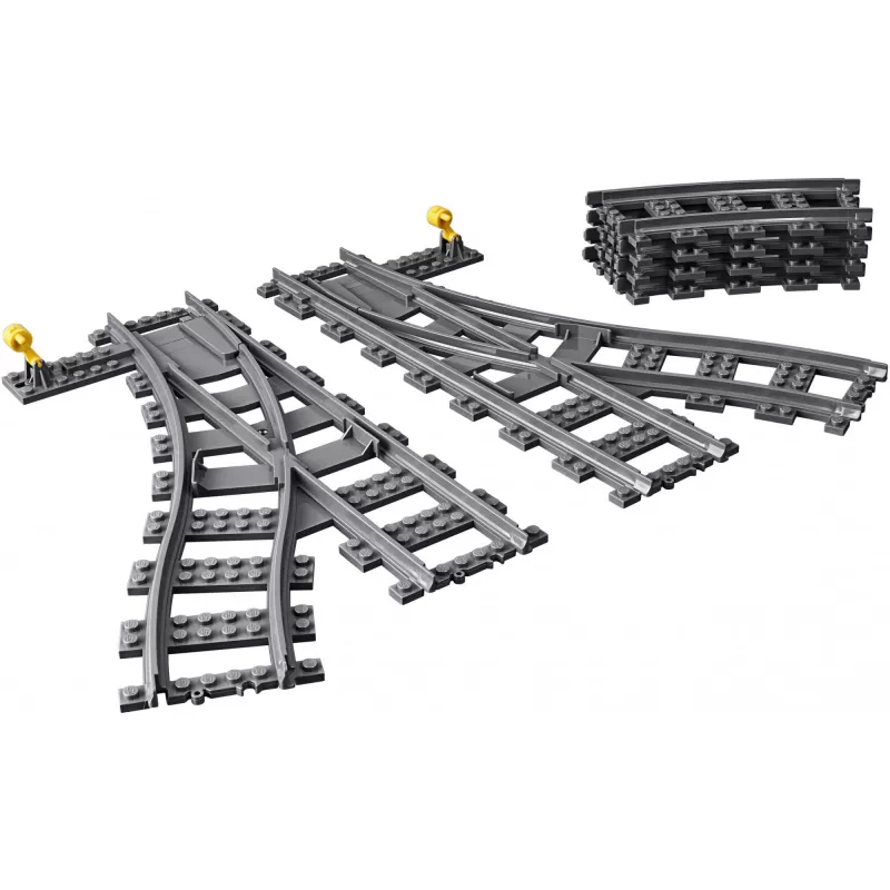 Ehitusmängukomplekt LEGO City 60238 – raudtee ümbersuunaja ja tarvikud mängukomplektidele