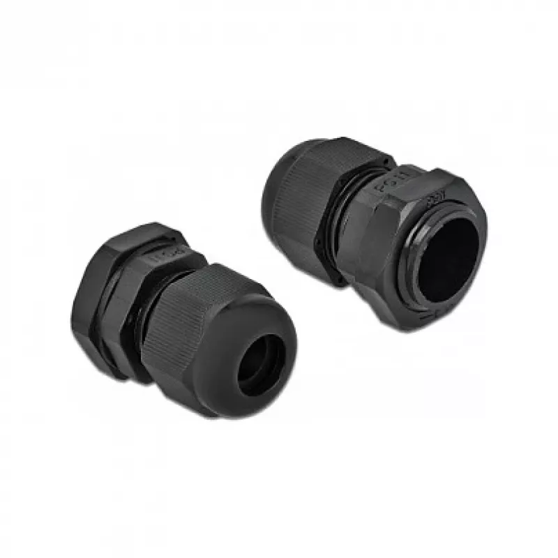Kaablitihendi DeLOCK 60196 Must Plast 10 tk
