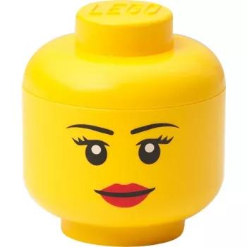 Storage Head Mini, room copenhagen — LEGO-ühilduv hoiukonteiner 40331725, Copenhagen Girl kujundus