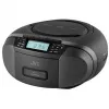 Raadiomängija JVC RC-E444B must, CD-mängija ja FM-tuuneriga