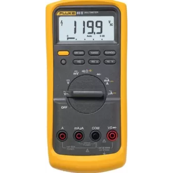 Fluke Corporation 83V - 98 mm - 52 mm - 201 mm - 624 g - Aku/Aku - Leelis (3947847)