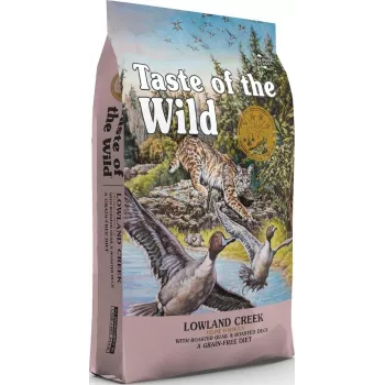 TASTE OF THE WILD Lowland Creek - kuiv kassitoit - 6,6 kg