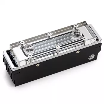 Bitspower Memory Cooler, DDR5, läbipaistev, kahepoolne - 4 DIMMS