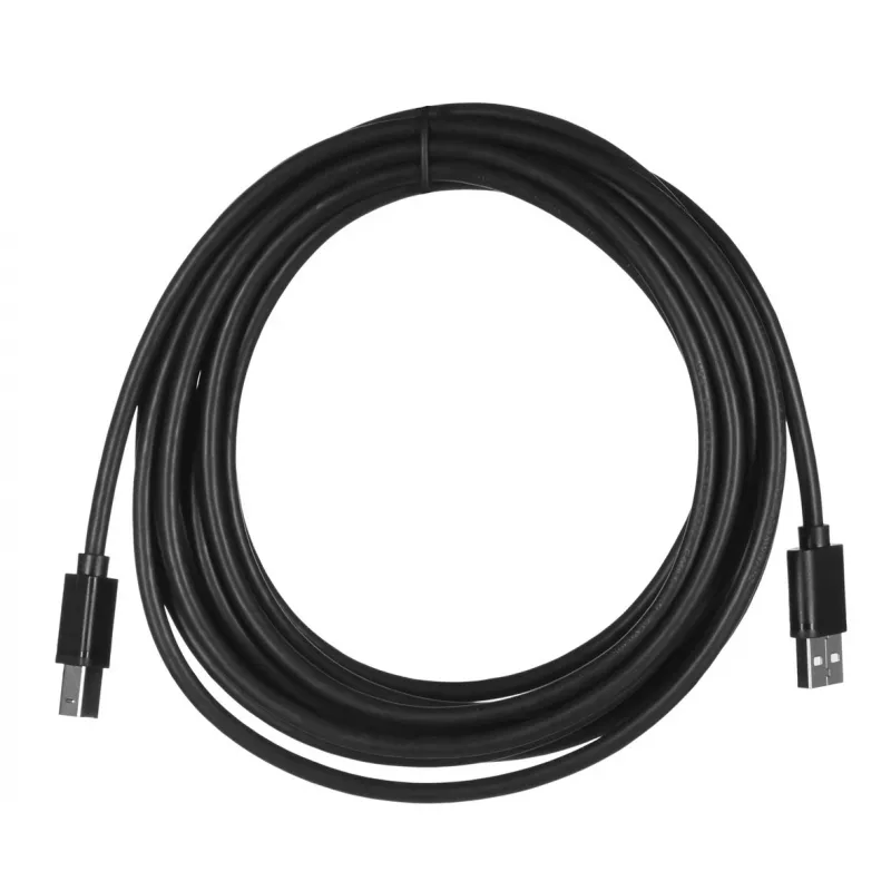 UNITEK Y-C421GBK USB-kaabel 5 m USB 2.0 USB A USB B Must