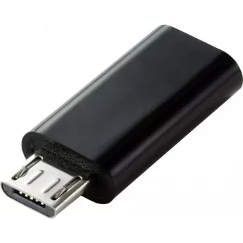 Renkforce RF-4472838 Kaabelliidese/soo muundur Micro USB-B USB Type C Must (RF-4472838)