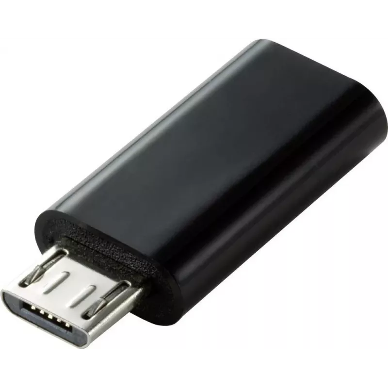 Renkforce RF-4472838 Kaabelliidese/soo muundur Micro USB-B USB Type C Must (RF-4472838)