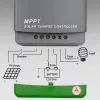 Qoltec, päikese MPPT laadimiskontroller temperatuurianduriga 20A 12V/24V LCD-ekraan 2 x USB
