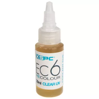 XSPC Barwnik EC6 ReColour värvaine UV läbipaistev 30 ml – jahutusvedeliku värvaine arvuti vesijahutussüsteemidele
