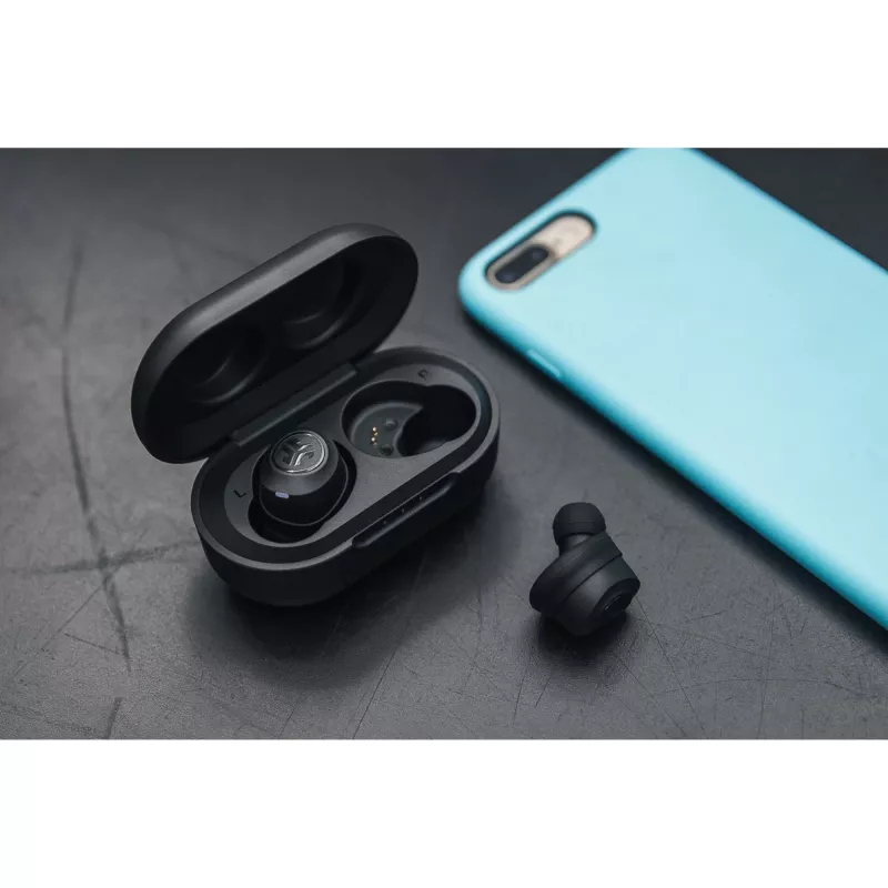 JLab JBuds Air True Headphones Wireless In-Ear USB Type-A Bluetooth Must (IEUEBJBUDSAIRRBLK82)