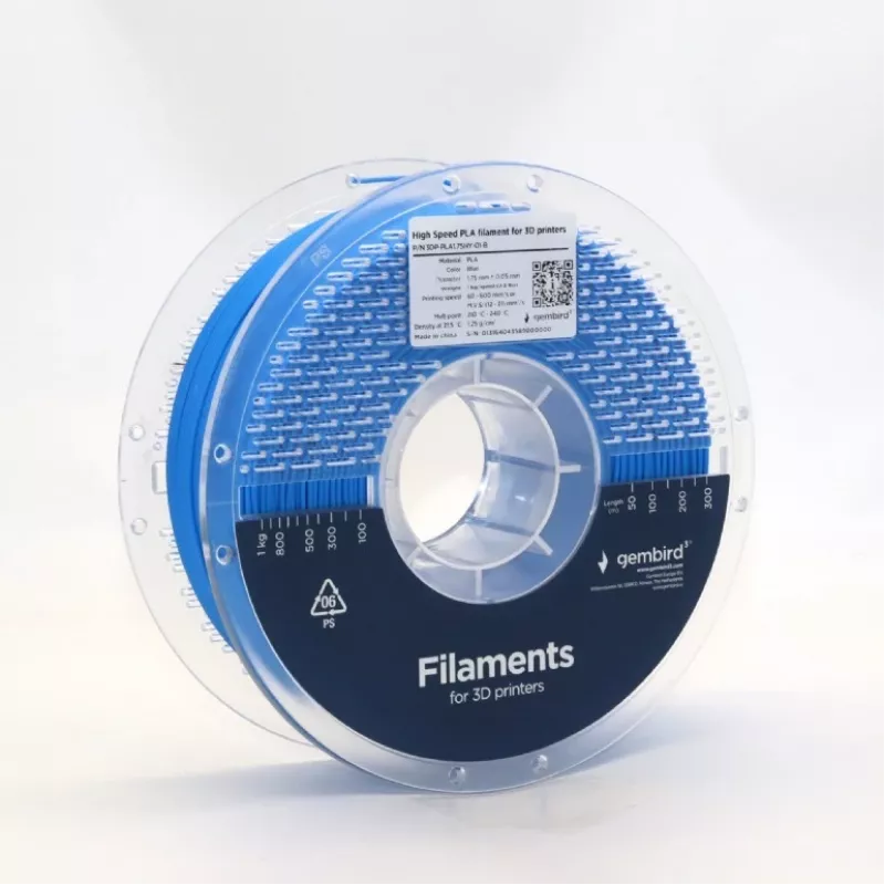 3D-printimisniit Gembird PLA 1,75 mm sinine 1 kg pool