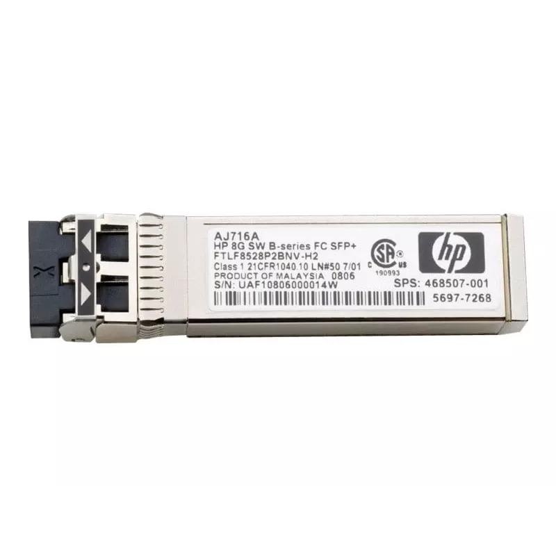 HPE - SFP+-transiiverimoodul - 16Gb Fibre Channel (SW) kiudoptiline kanal LC