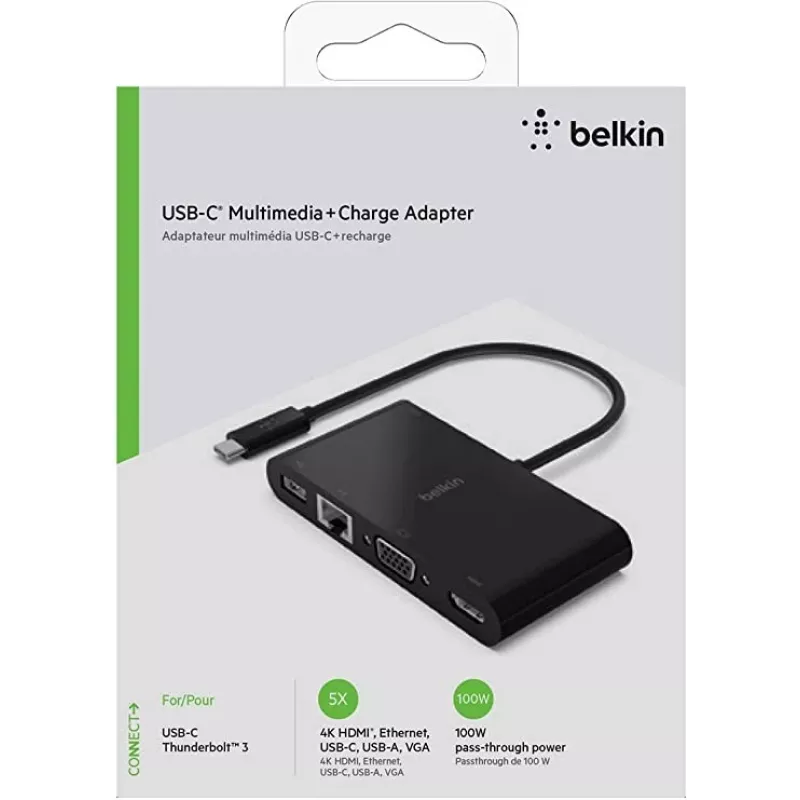 Belkin USB-C multimeedia + laadimisadapter