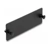 DeLOCK fiiberoptiline pimepaneel must 109mm metallist