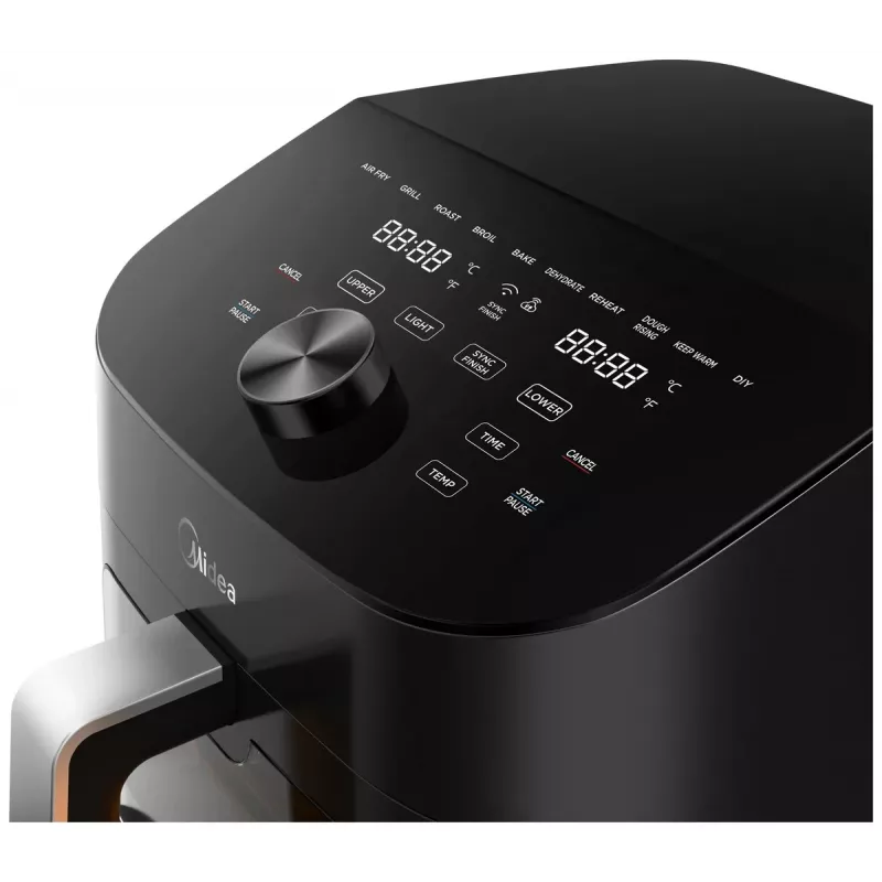 Airfryer Midea MAD1100DADK, 1850 W, topeltmaht 4.4/6.4 L