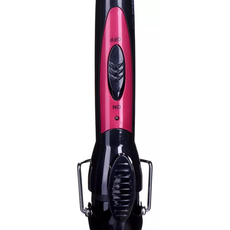 Lokitang Esperanza PENELOPE – 32 mm sirge keraamiline toru, max 180°C, 45 W, 230 V, 1,7 m juhe, must/roosa