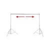 Walimex Pro teleskoop taustapulk 225-400 cm, kuni 6 kg, Spigot-ühendus