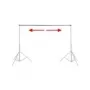 Walimex Pro teleskoop taustapulk 225-400 cm, kuni 6 kg, Spigot-ühendus
