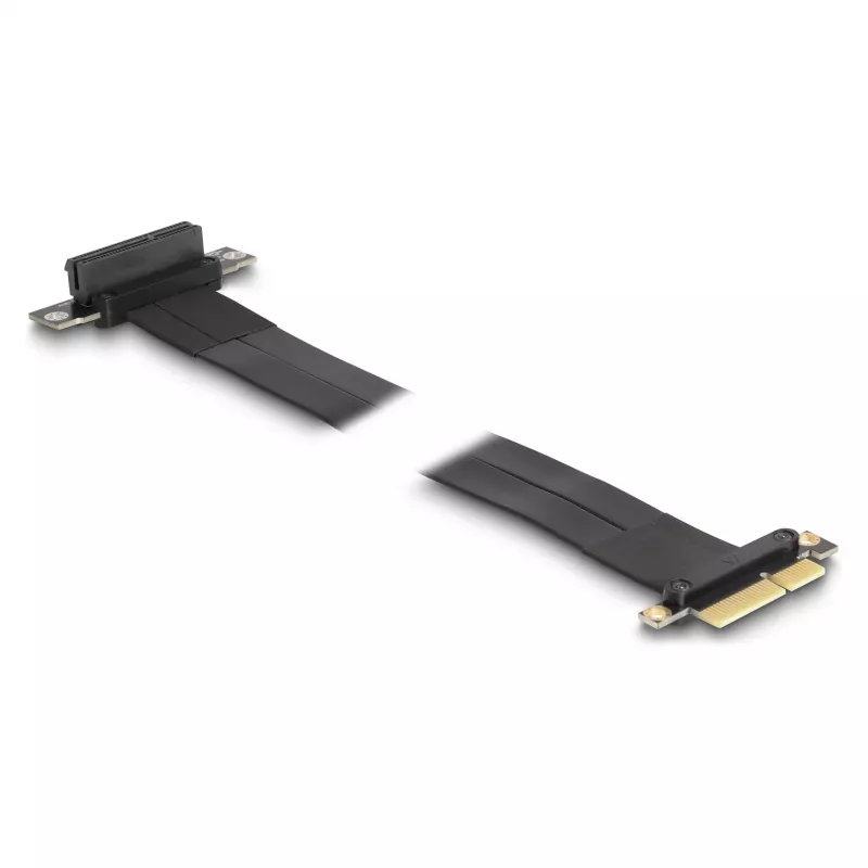 DeLOCK tõstekaart PCI Express x4 isane x4 pesasse 90° nurga all 60 cm kaabliga