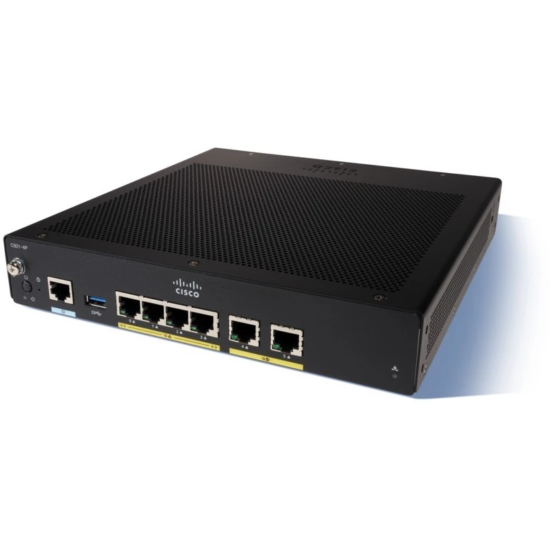 Wired Router Cisco C927-4P Gigabit Ethernet Must