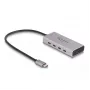 DeLOCK USB-jaotur 10 Gbps USB-C 4 porti PD 85W 30 cm kaabel
