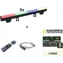 LED toru EUROLITE PT-100/32 Pixel DMX koos Madrixi tarkvaraga, piksli kaardistatav DMX-juhtimine