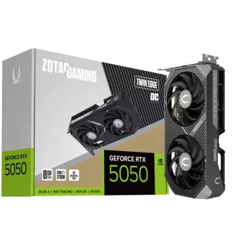 ZOTAC GAMING GeForce RTX 5050 Twin Edge OC 8GB GDDR6 graafikakaart
