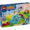 Konstruktor LEGO Sonic the Hedgehog 77001 Lõkketule vastasseisu mängukomplekt, 177 osa, 1 minifiguur, vanusele 7+