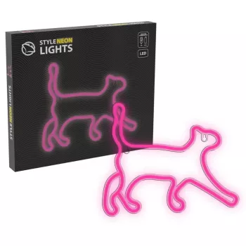 Dekoratiivne neoon-stiilis LED-valgusti MANTA SNL70PK Style Neon Lights CAT 2 Roosa (mudel SNL70PK)