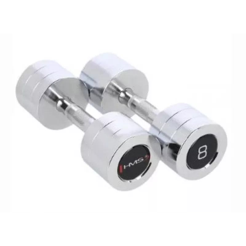 HMS Fitness CHD08 fikseeritud raskusega hantel 8 kg 2 tk