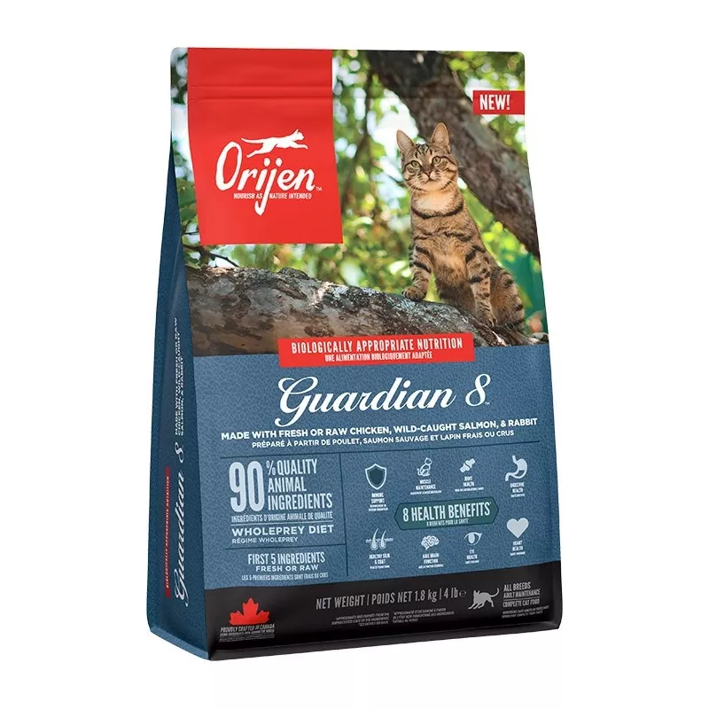 ORIJEN Guardian 8 - kuiv kassitoit - 1,8 kg