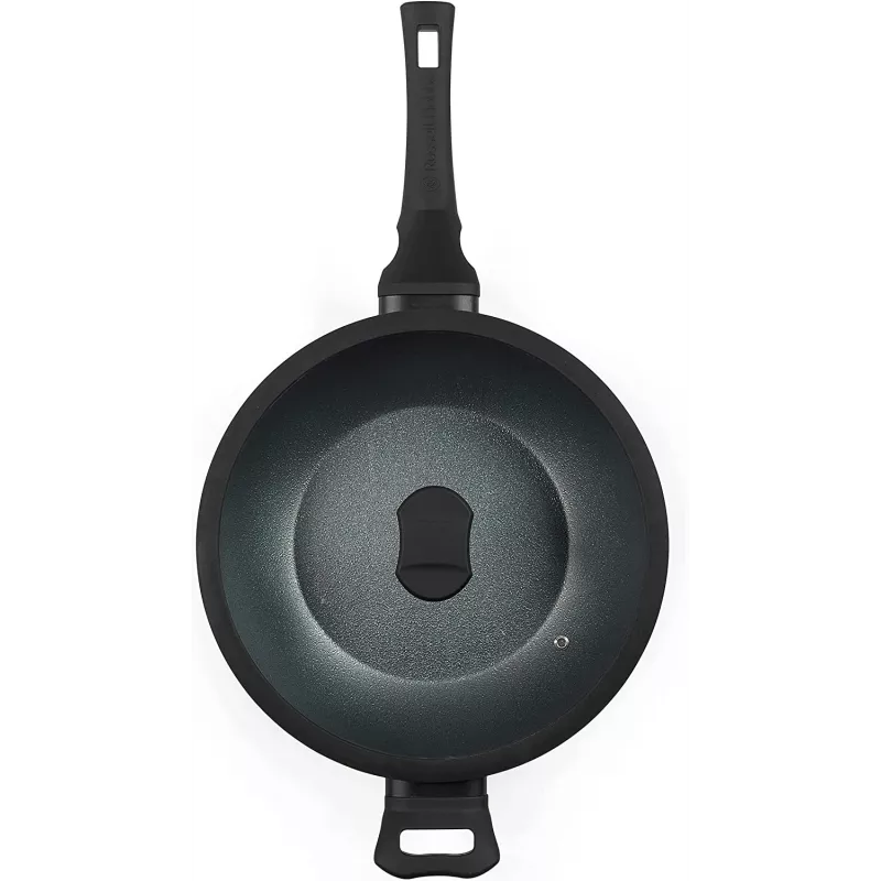 Wok Russell Hobbs RH01860EU7 28 cm Crystaltech mittenakkuv