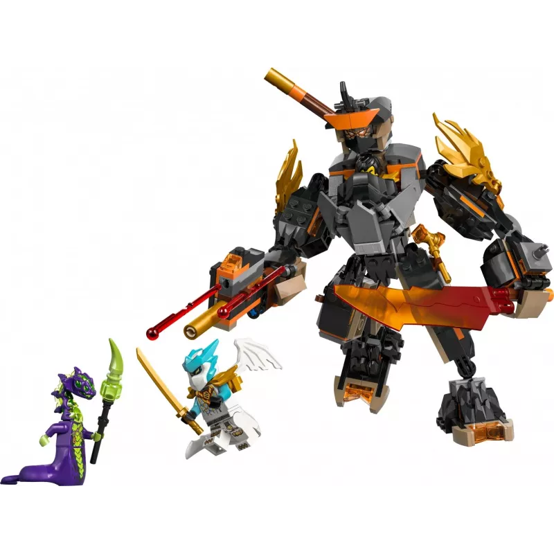 LEGO NINJAGO 71854 Cole'i missioonimeha ja draakon Zane