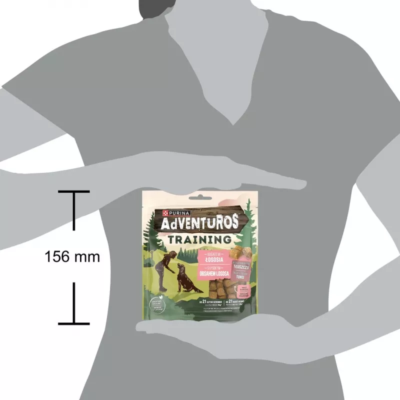PURINA Adventuros Training lõhe - koeramaius - 40g