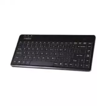 Perixx PERIBOARD-409 U, DE, mini USB klaviatuur, must