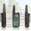 Käsiraadio Baofeng BF-T25E — 16 kanalit, 2 × 1400 mAh Li-Ion, VOX, LCD, roheline, komplekt 2 tk