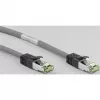 Goobay CAT 8.1 patch-kaabel, S/FTP (PiMF), Hall, 0,5 m - LSZH Halogeenivaba, Vask AWG 24 (55135)