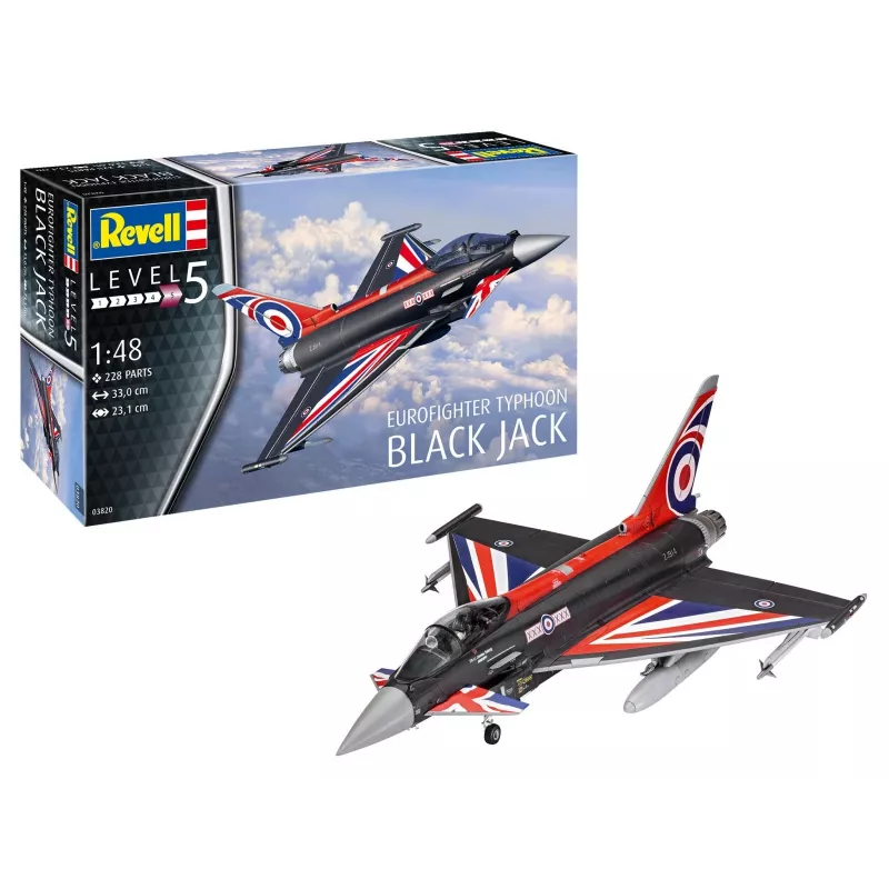 Plastist mudelikomplekt REVELL Eurofighter Must Jack 1/48